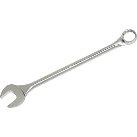 Combination Wrench 1-3/4, 12 Point, Satin Chrome Finish